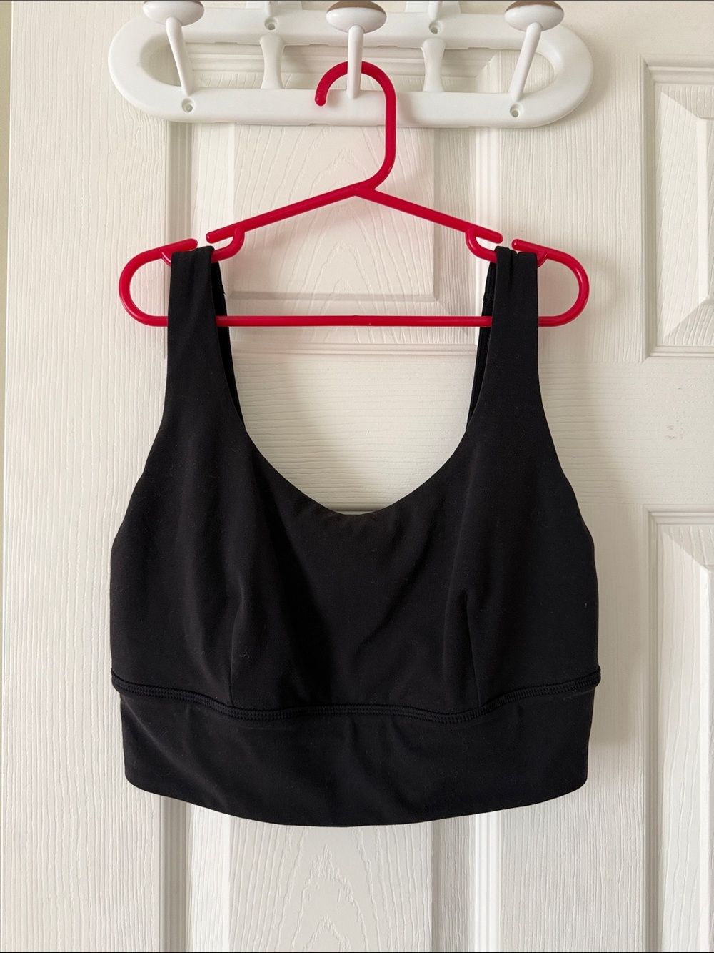 lululemon athletica Black Scoop Sports Bra